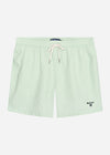 Barbour Zwembroeken  Essential logo 5" swim short - dusty mint 