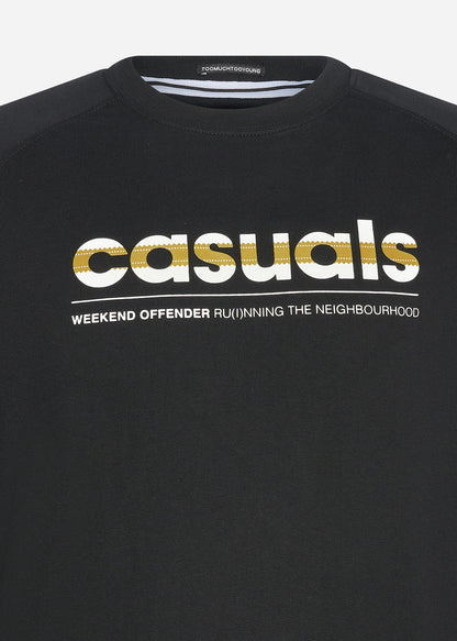 Weekend Offender Truien  Badali sweat - black 