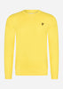 Lyle & Scott Truien  Crew neck sweatshirt - sunshine yellow 