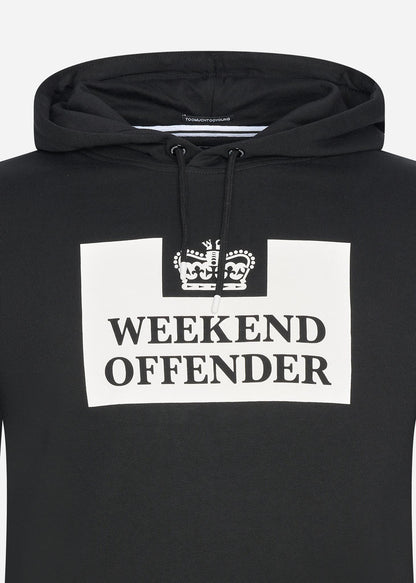 Weekend Offender Hoodies  Hm service classic - black 