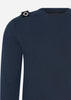 MA.Strum Truien  Core crew sweat - ink navy 