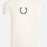 Fred Perry T-shirts  Laurel wreath t-shirt - snow white 