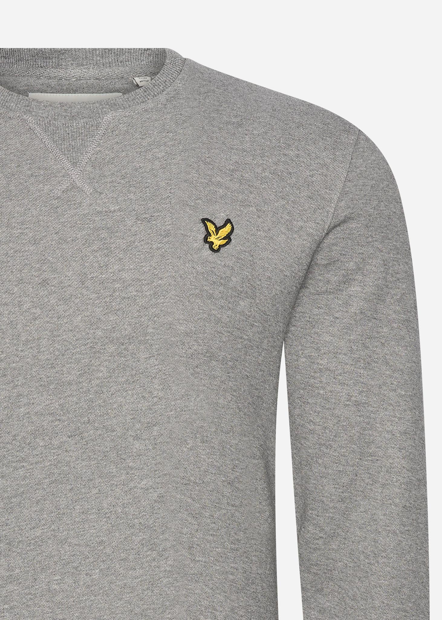 Lyle & Scott Truien  Crew neck sweatshirt - mid grey marl 