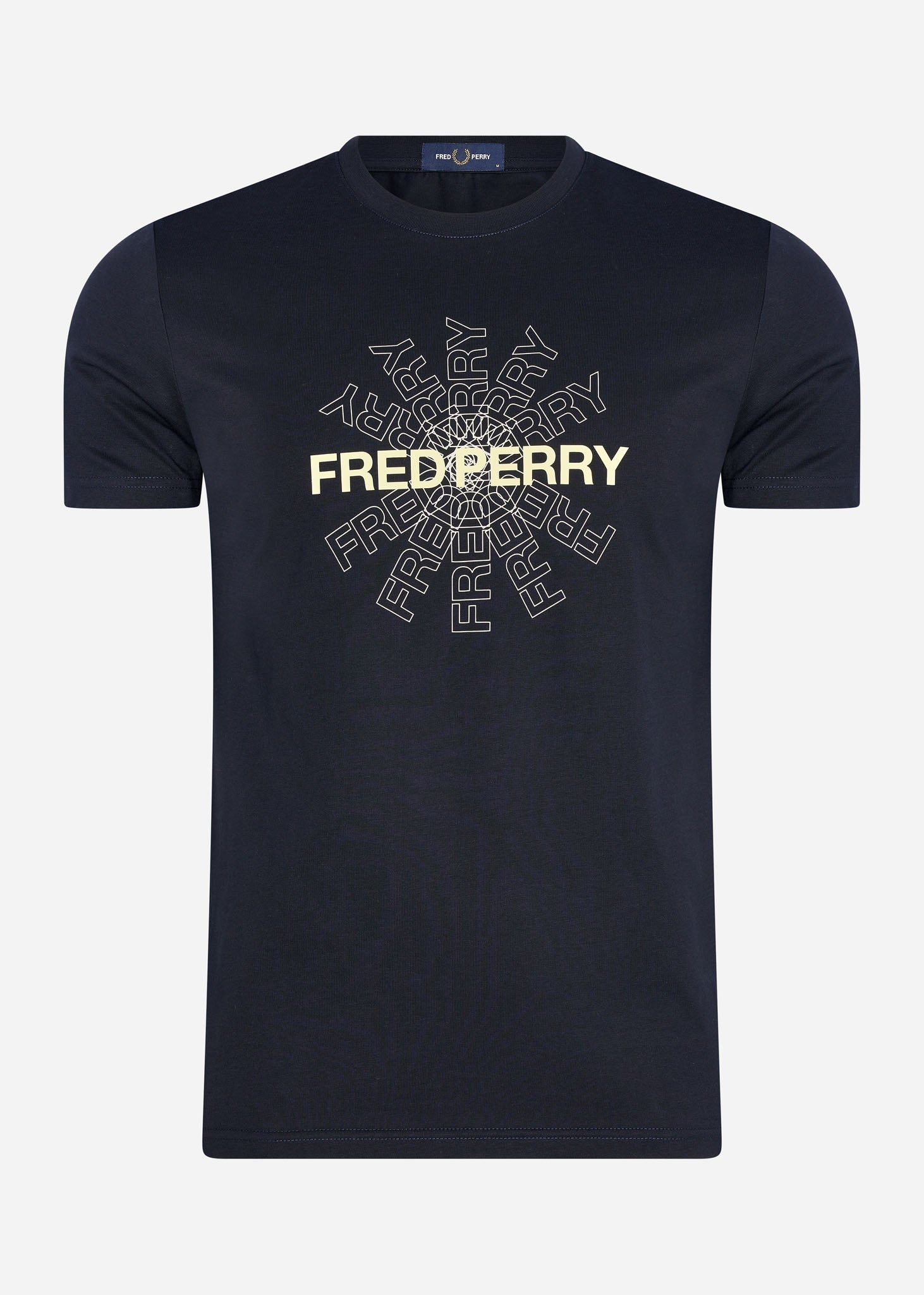 Fred Perry T-shirts  Fred perry graphic t-shirt - navy 