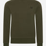 Fred Perry Truien  Crew neck sweatshirt - hunting green
