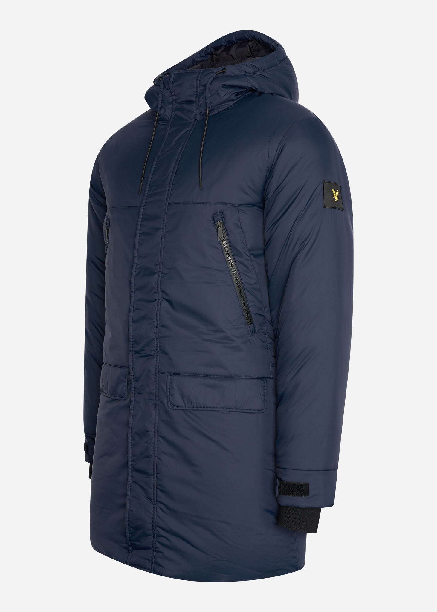 Lyle & Scott Jassen  Long line internal padded jacket - dark navy 