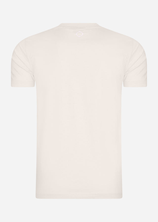 MA.Strum T-Shirts  CC logo print ss tee - aluminium 