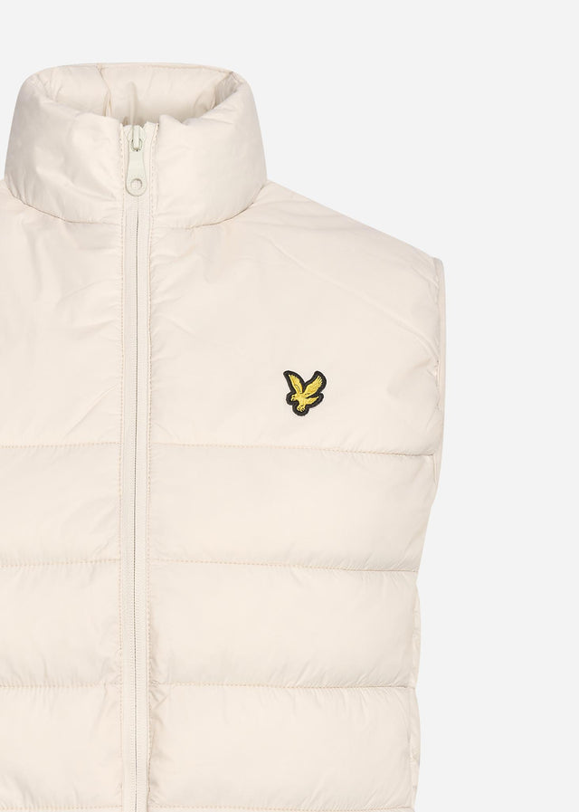 Lyle & Scott Westen  Wadded gilet - light mist 