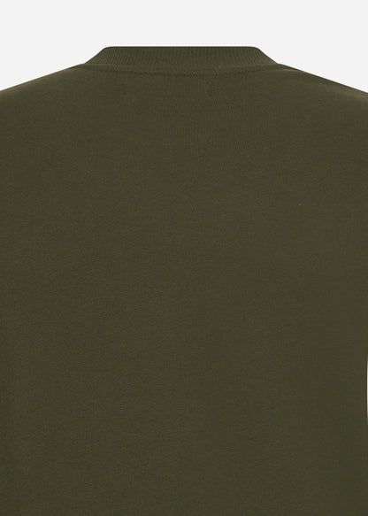 Fred Perry Truien  Crew neck sweatshirt - hunting green 