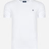 Hackett London T-shirts  Embroidered logo t-shirt - white 