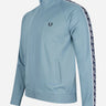 Fred Perry Vesten  Contrast tape track jacket - ash blue navy 