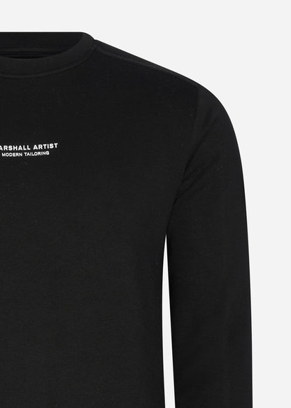 Marshall Artist Truien  Siren crew sweat - black 