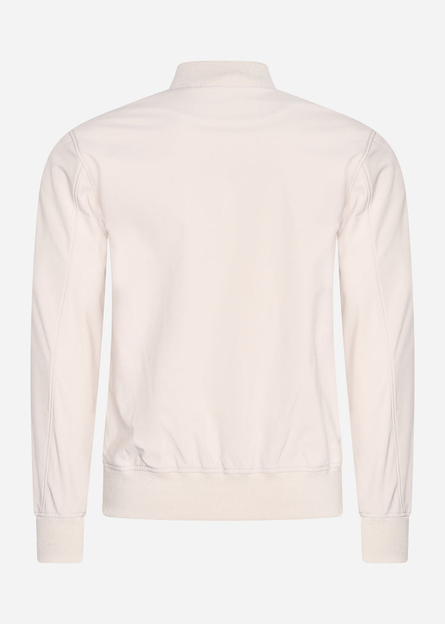 Lyle & Scott Jacken  Softshell bomber jacket - light mist 
