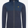 Lyle & Scott Vesten  A Softshell jersey zip hoodie - dark navy 