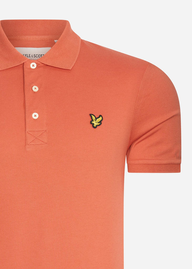 Lyle & Scott Poloshirts  Plain polo shirt - victory orange 