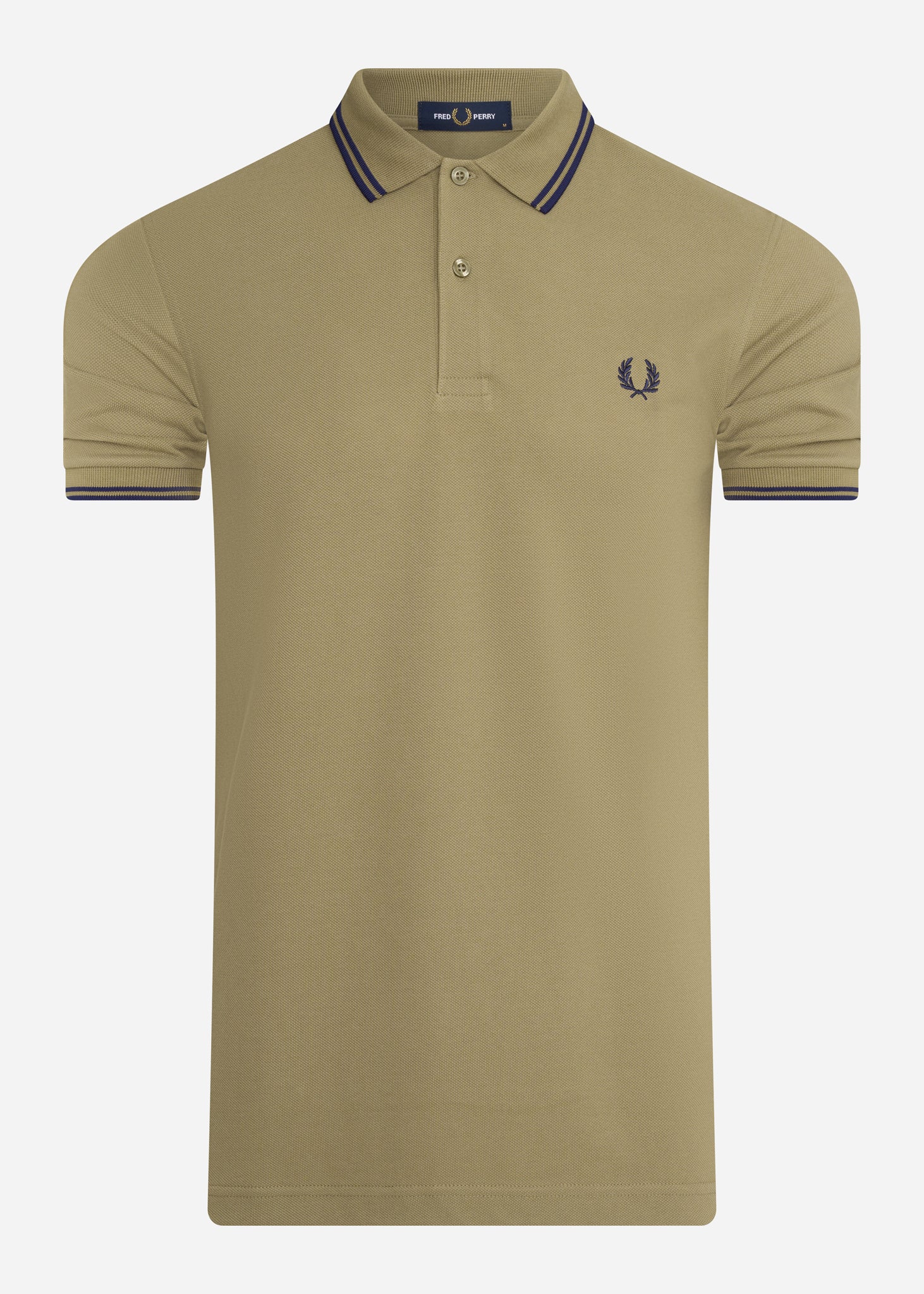 Fred Perry Polo's  Twin tipped fred perry shirt - sage french navy 