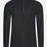 MA.Strum Truien  Dfp funnel neck zip top - jet black 