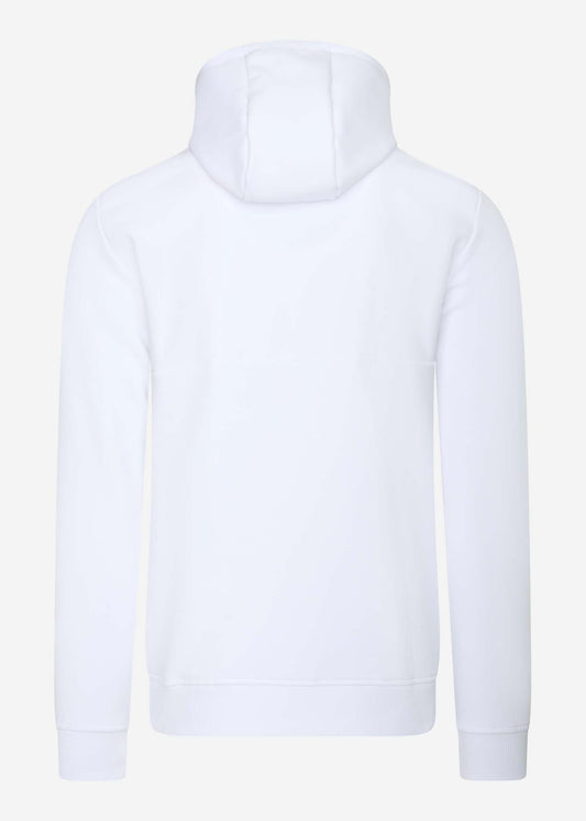 Lyle & Scott Vesten  Softshell jersey zip hoodie - white 