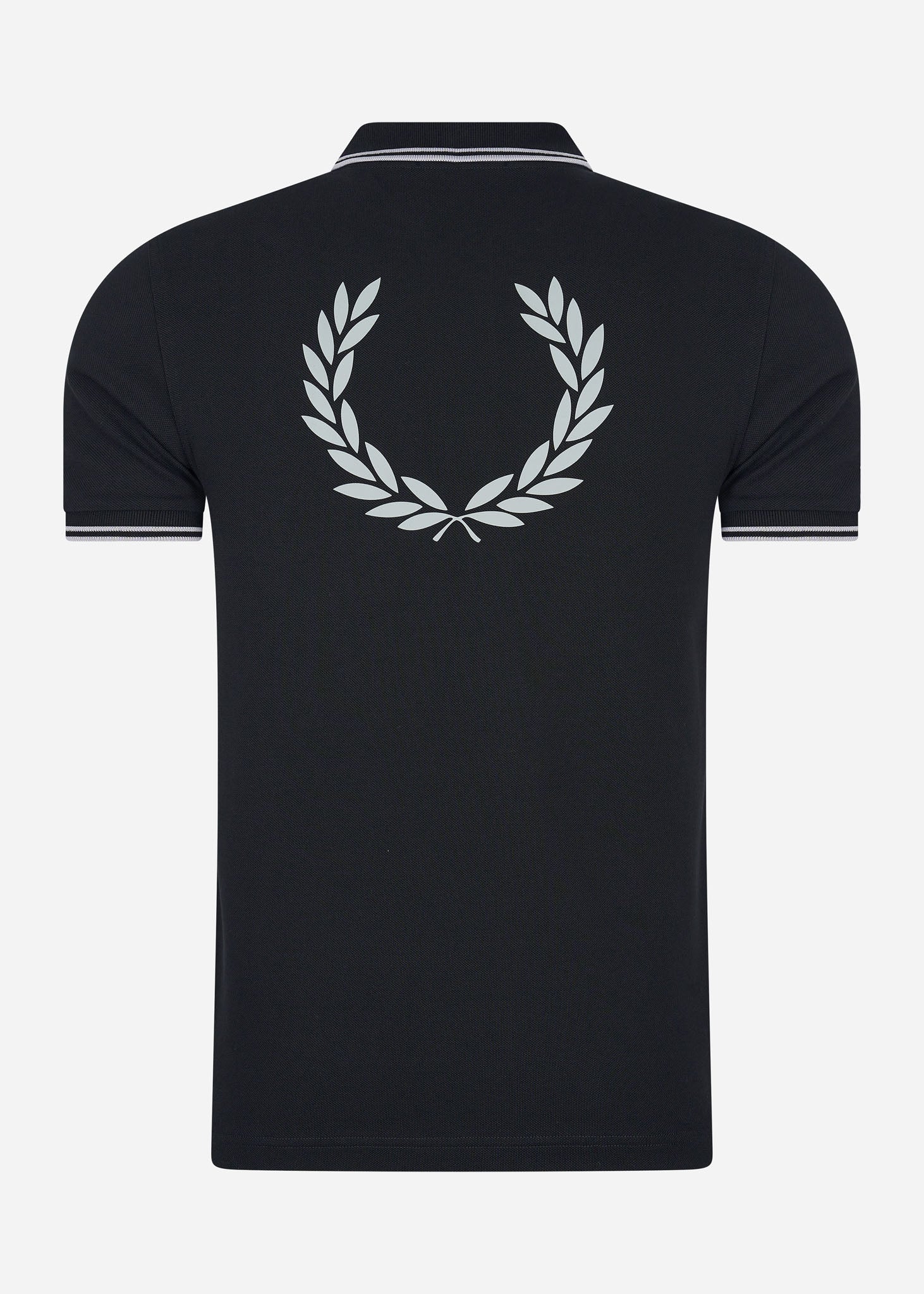 Fred Perry Polo's  Back graphic polo shirt - black 