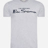 Ben Sherman T-shirts  Signature flock tee - grey 