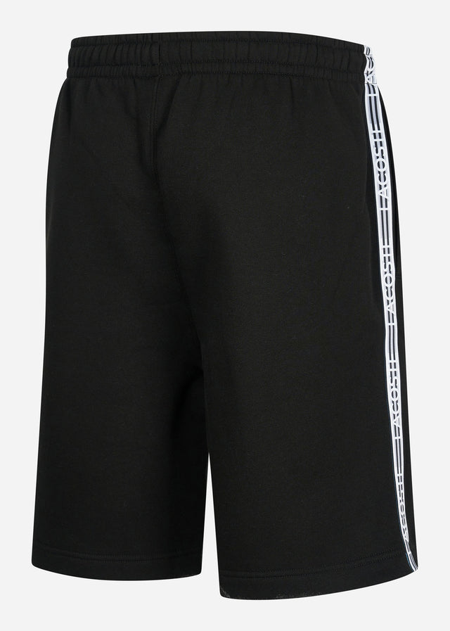 Lacoste Shorts  Contrast stripe shorts - black 