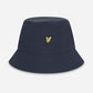 Lyle & Scott Bucket Hats  Ripstop reversible bucket hat - dark navy barrack blue 