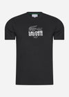 Lacoste T-shirts  Lacoste branding t-shirt - black 