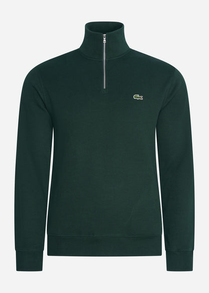 Lacoste Truien  Sweater half zip - sinople 