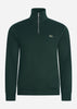 Lacoste Truien  Sweater half zip - sinople 