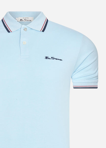 Ben Sherman Polo's  Signature polo - sky blue 