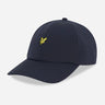 Lyle & Scott Petten  Seersucker baseball cap - dark navy 