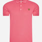 Lyle & Scott Polo's  Plain polo shirt - electric pink 