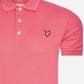 Lyle & Scott Polo's  Plain polo shirt - electric pink 