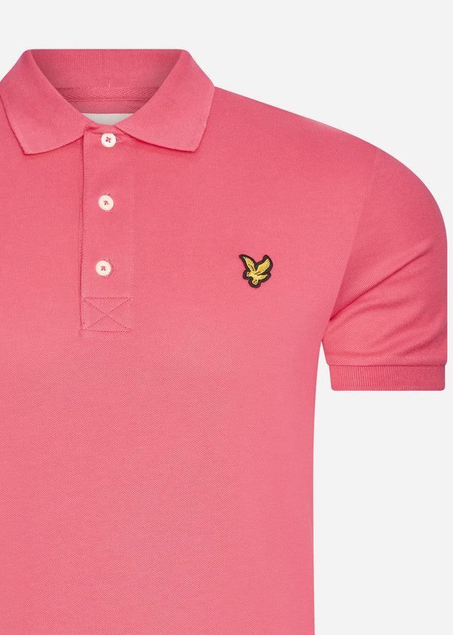 Lyle & Scott Poloshirts  Plain polo shirt - electric pink 