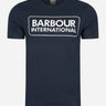 Barbour International T-shirts  Essential large logo tee - international navy 