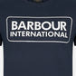 Barbour International T-shirts  Essential large logo tee - international navy 