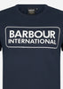 Barbour International T-shirts  Essential large logo tee - international navy 