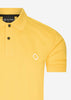 MA.Strum Polo's  SS pique polo - citrus yellow 