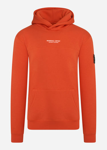 Marshall Artist Hoodies  Siren oth hood - rust 