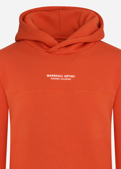 Marshall Artist Hoodies  Siren oth hood - rust 