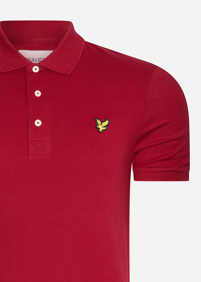Lyle & Scott Poloshirts  Plain polo shirt - tunnel red 