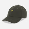 Lyle & Scott Petten  Seersucker baseball cap - seaweed 