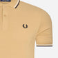 Fred Perry Polo's  Twin tipped fred perry shirt - desert 