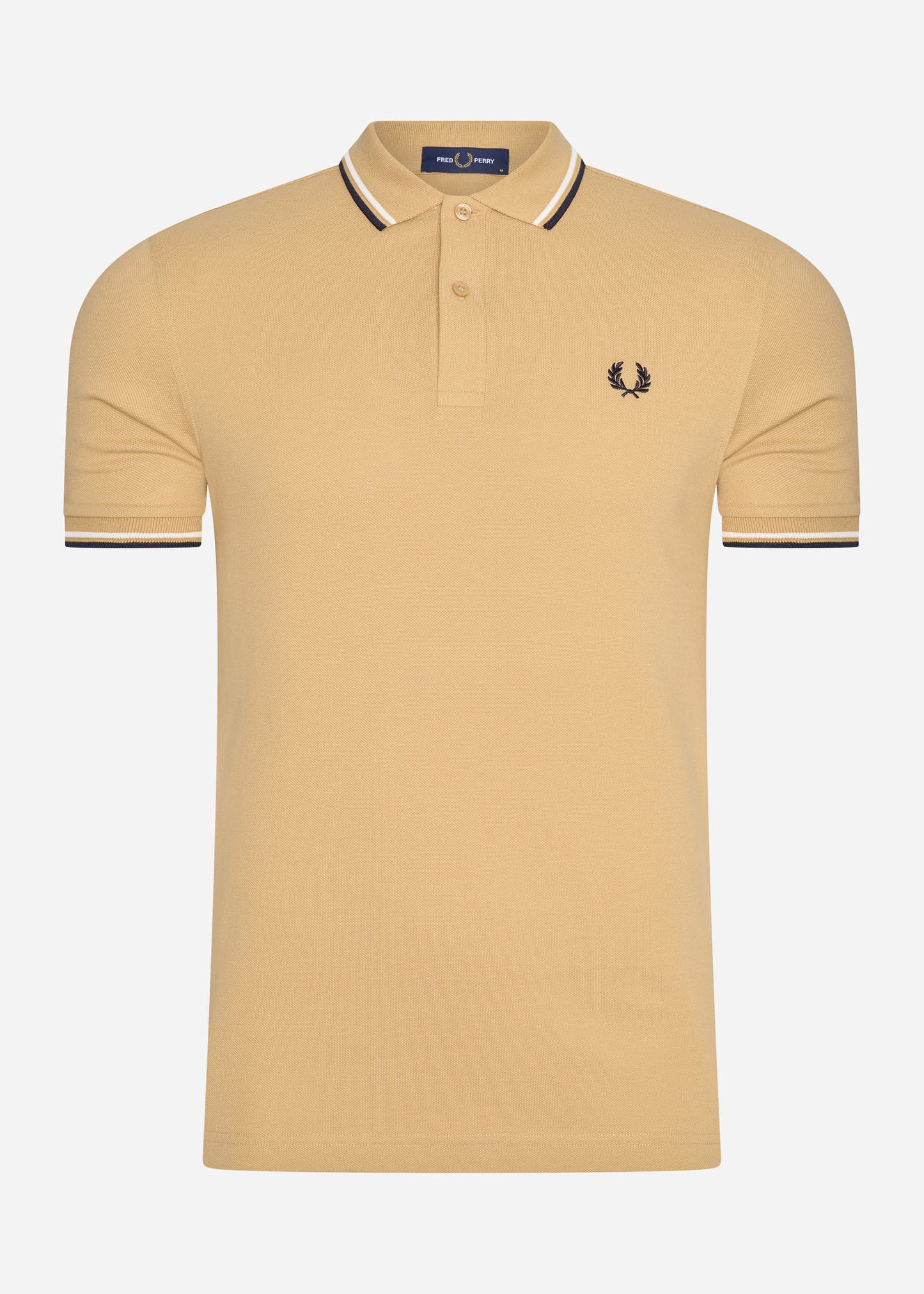 Fred Perry Polo's  Twin tipped fred perry shirt - desert 