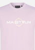 MA.Strum T-shirts  SS logo print tee - thistle 