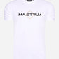 MA.Strum T-shirts  SS logo print tee - optic white 