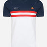 Ellesse T-shirts  Venire tee - navy red white 