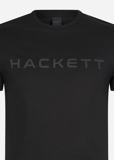 Hackett London T-shirts  Essential tee - black 