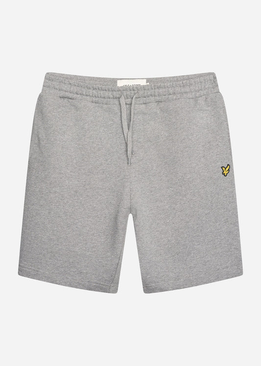 Lyle & Scott Korte Broeken  Sweat short - mid grey marl 