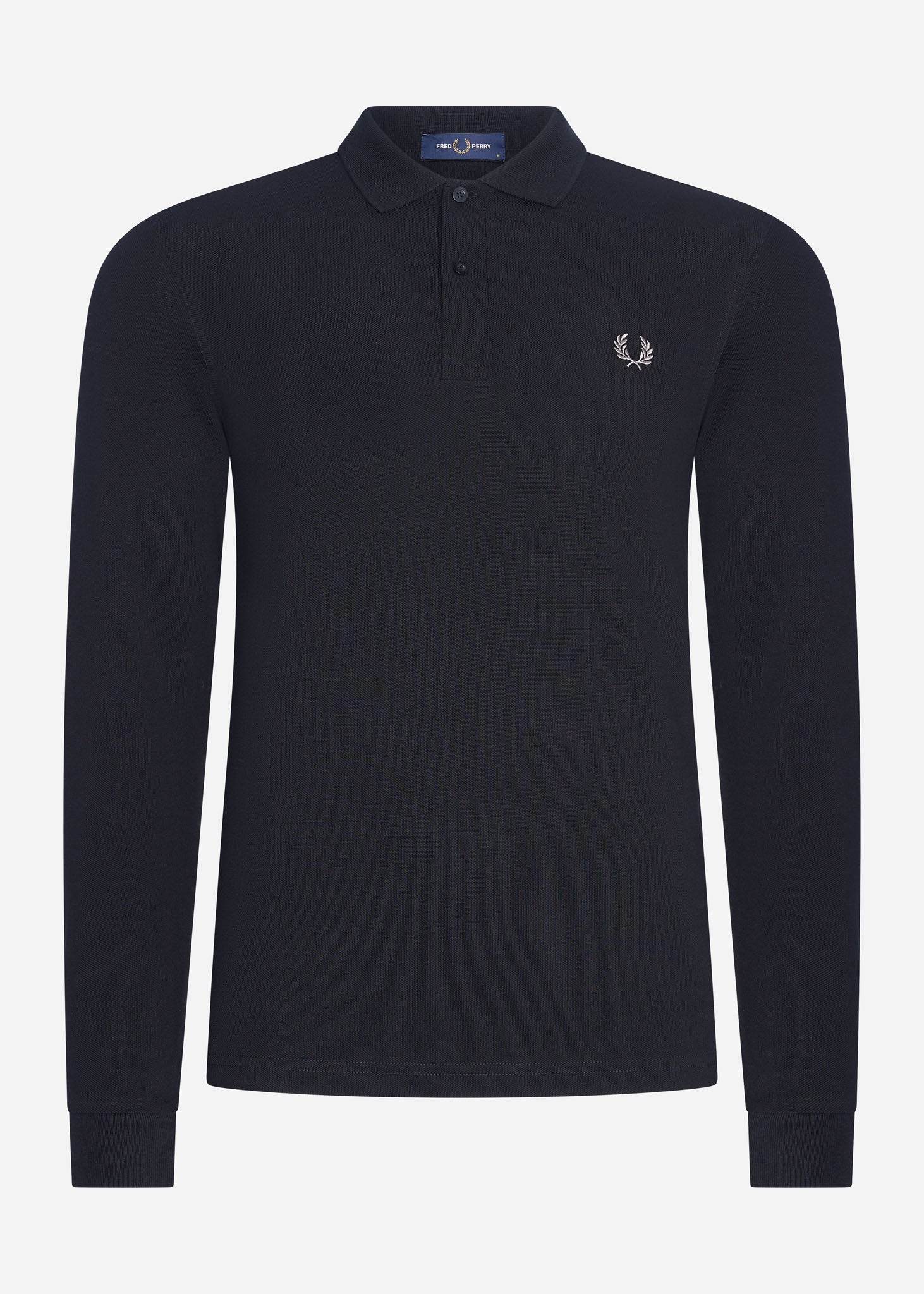 Fred Perry Longsleeve Polo's  Ls plain fred perry shirt- black chrome 